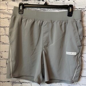 Hurley Light Gray Performance Shorts